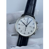(준비완료/특급배송)NO.2534/ZF공장 V3 IWC IW3716 포루트기저 화이트다이얼 블루핸즈 가죽
